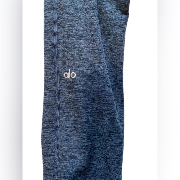 Alo Yoga alosoft high waist lounge leggings Navy Lounge large - Picture 9 of 14